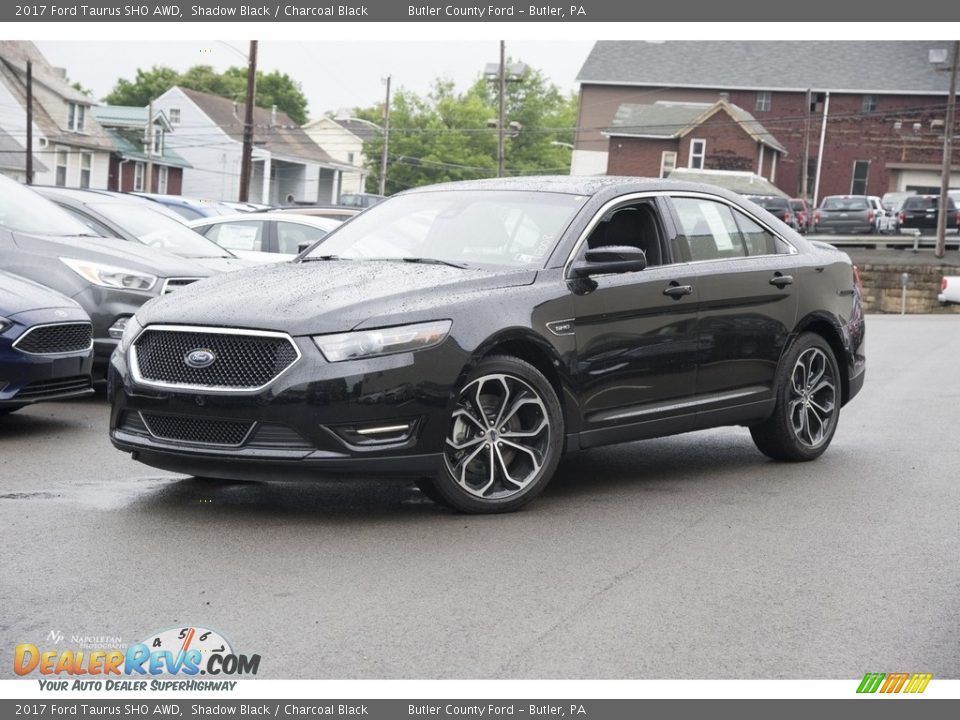 2017 Ford Taurus SHO AWD Shadow Black / Charcoal Black Photo #1