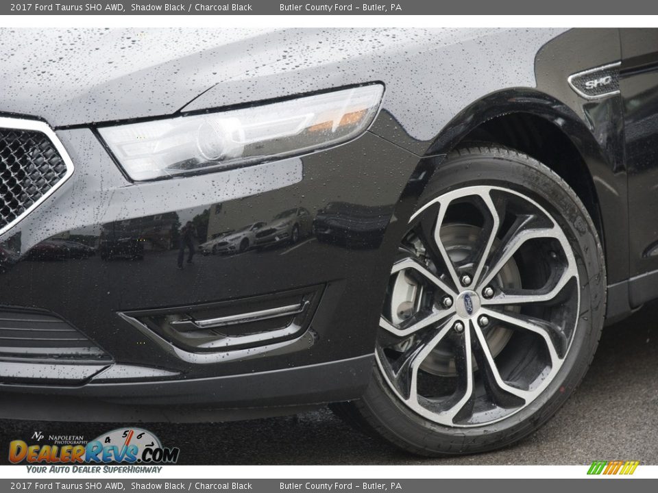 2017 Ford Taurus SHO AWD Shadow Black / Charcoal Black Photo #2