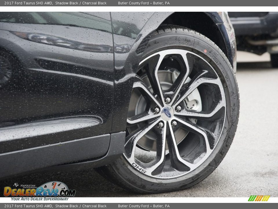 2017 Ford Taurus SHO AWD Shadow Black / Charcoal Black Photo #3