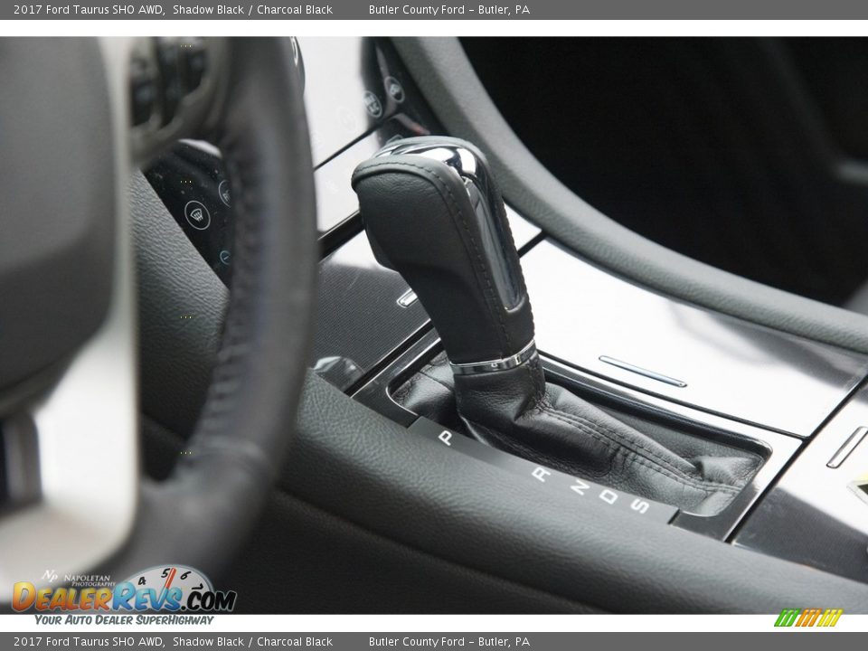 2017 Ford Taurus SHO AWD Shadow Black / Charcoal Black Photo #7