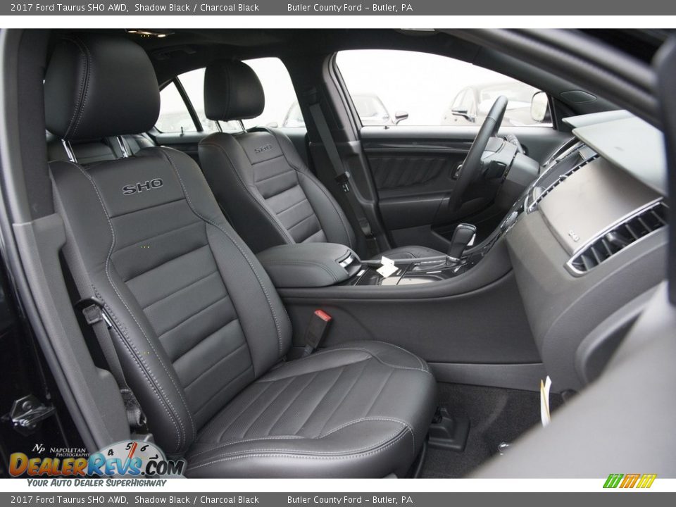 2017 Ford Taurus SHO AWD Shadow Black / Charcoal Black Photo #10