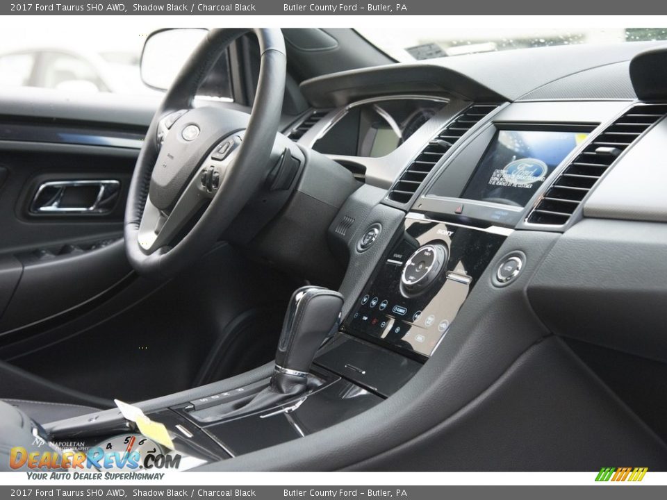 2017 Ford Taurus SHO AWD Shadow Black / Charcoal Black Photo #11