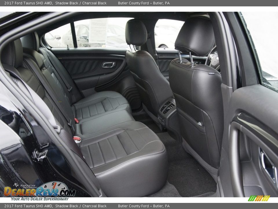 2017 Ford Taurus SHO AWD Shadow Black / Charcoal Black Photo #12