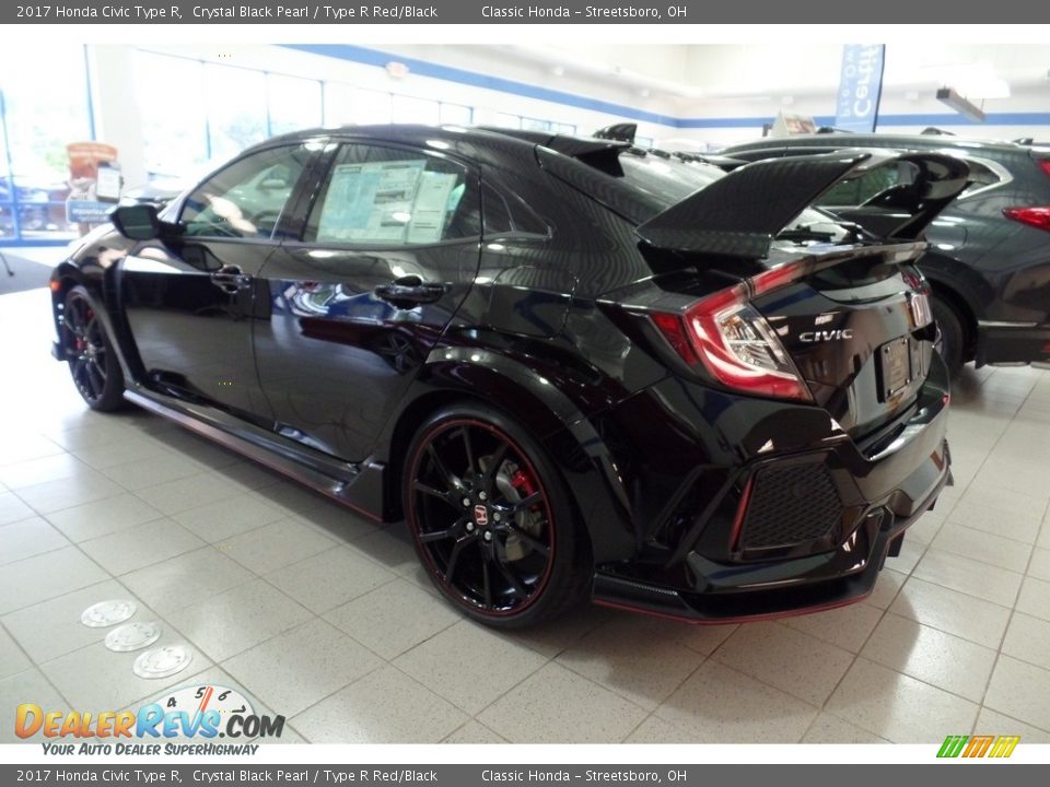 2017 Honda Civic Type R Crystal Black Pearl / Type R Red/Black Photo #3