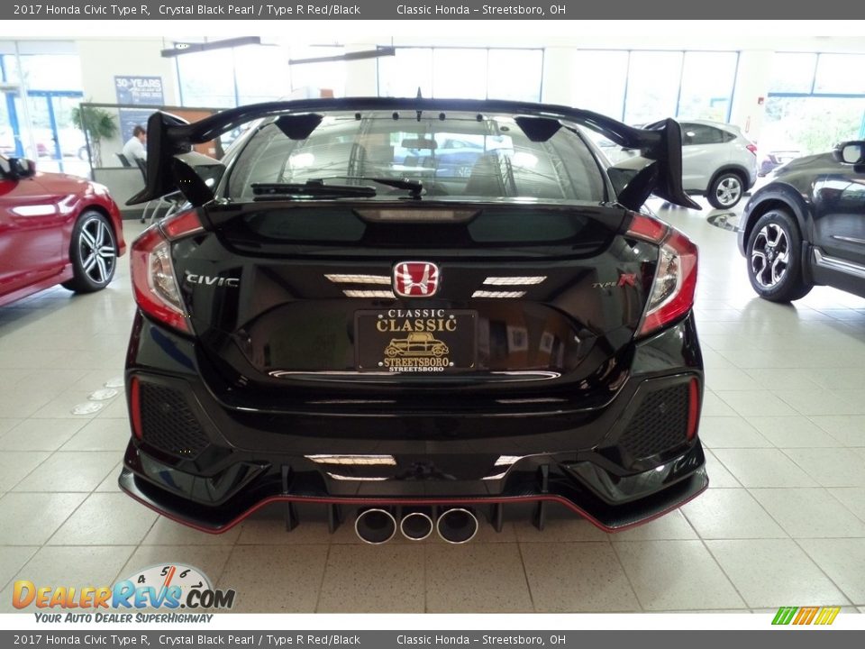 2017 Honda Civic Type R Crystal Black Pearl / Type R Red/Black Photo #4