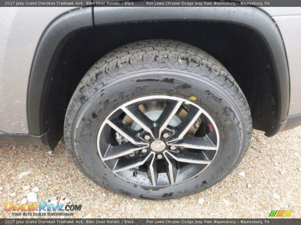 2017 Jeep Grand Cherokee Trailhawk 4x4 Billet Silver Metallic / Black Photo #2