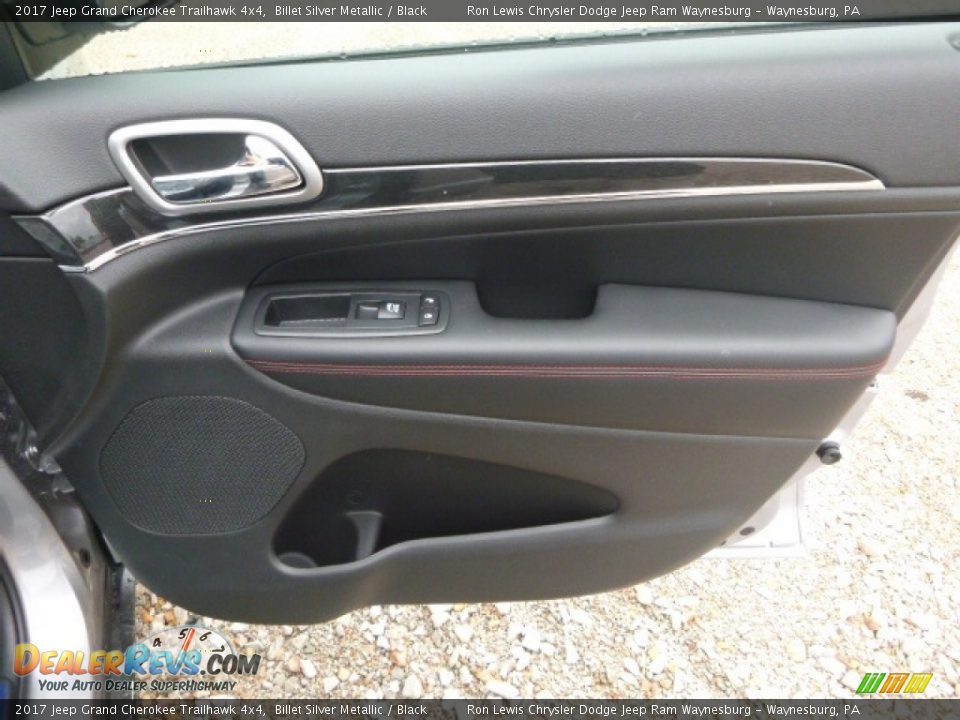 2017 Jeep Grand Cherokee Trailhawk 4x4 Billet Silver Metallic / Black Photo #9