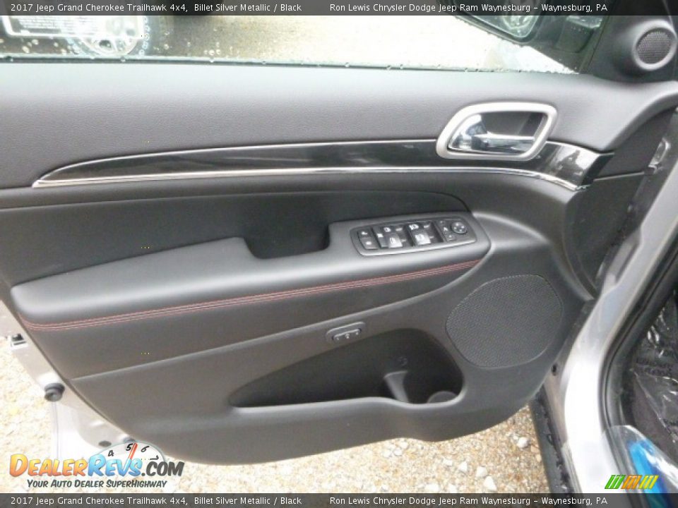 2017 Jeep Grand Cherokee Trailhawk 4x4 Billet Silver Metallic / Black Photo #12