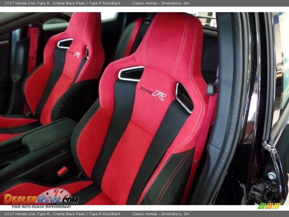 Front Seat of 2017 Honda Civic Type R Photo #21