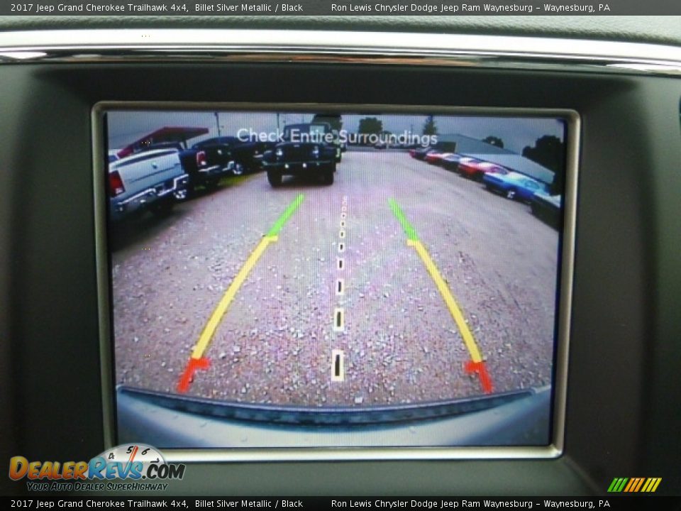 2017 Jeep Grand Cherokee Trailhawk 4x4 Billet Silver Metallic / Black Photo #17