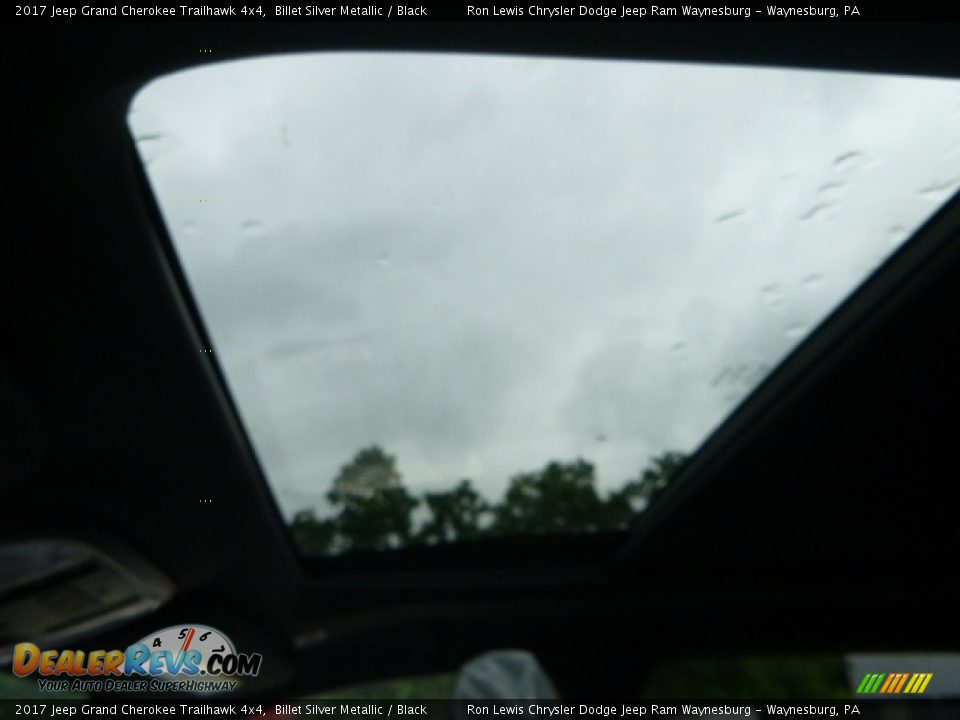 2017 Jeep Grand Cherokee Trailhawk 4x4 Billet Silver Metallic / Black Photo #18