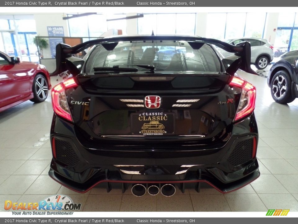 2017 Honda Civic Type R Crystal Black Pearl / Type R Red/Black Photo #36