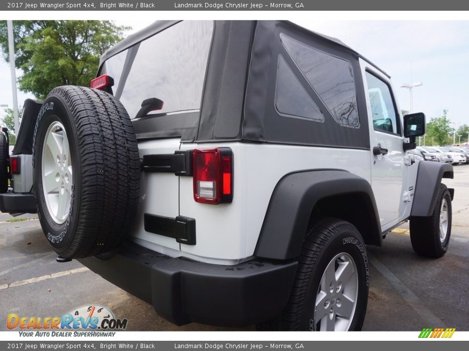 2017 Jeep Wrangler Sport 4x4 Bright White / Black Photo #3