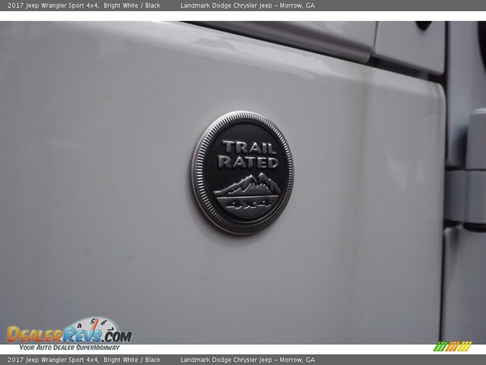 2017 Jeep Wrangler Sport 4x4 Bright White / Black Photo #8
