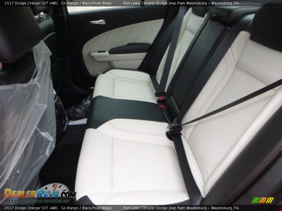 2017 Dodge Charger SXT AWD Go Mango / Black/Pearl Beige Photo #14