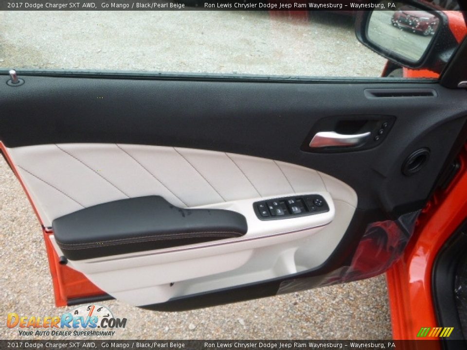 2017 Dodge Charger SXT AWD Go Mango / Black/Pearl Beige Photo #16