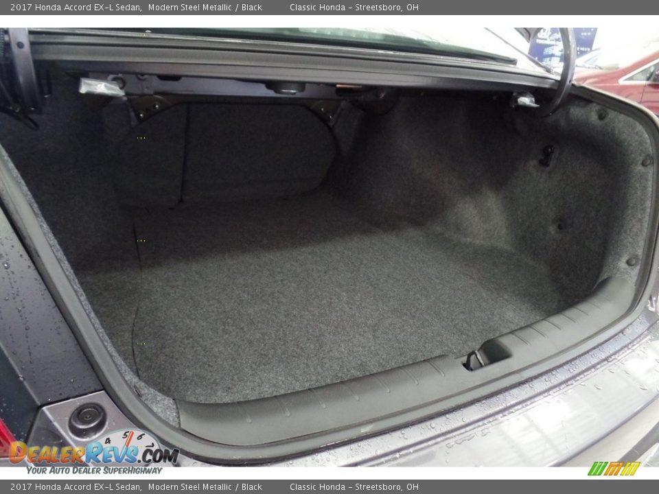 2017 Honda Accord EX-L Sedan Modern Steel Metallic / Black Photo #14