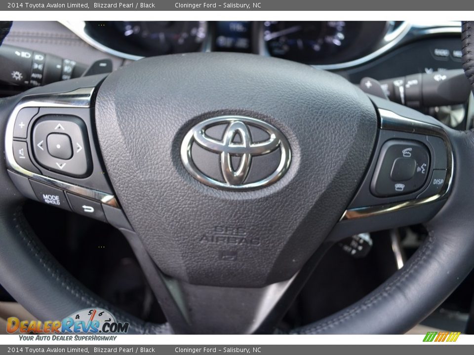 2014 Toyota Avalon Limited Blizzard Pearl / Black Photo #26