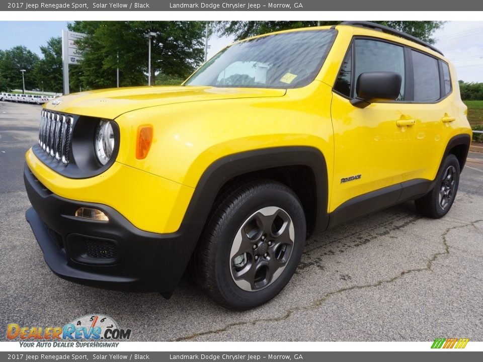 2017 Jeep Renegade Sport Solar Yellow / Black Photo #1