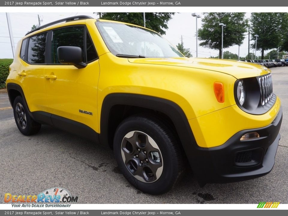 2017 Jeep Renegade Sport Solar Yellow / Black Photo #4