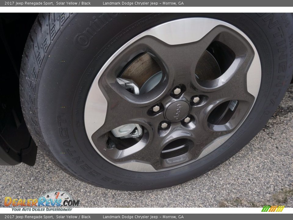 2017 Jeep Renegade Sport Solar Yellow / Black Photo #5