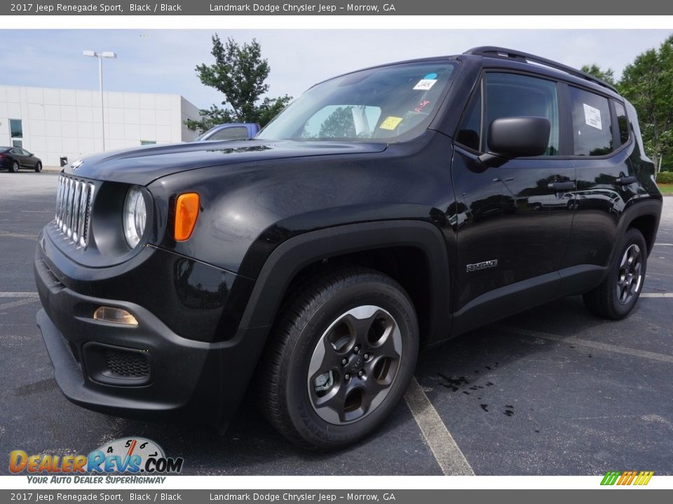 2017 Jeep Renegade Sport Black / Black Photo #1