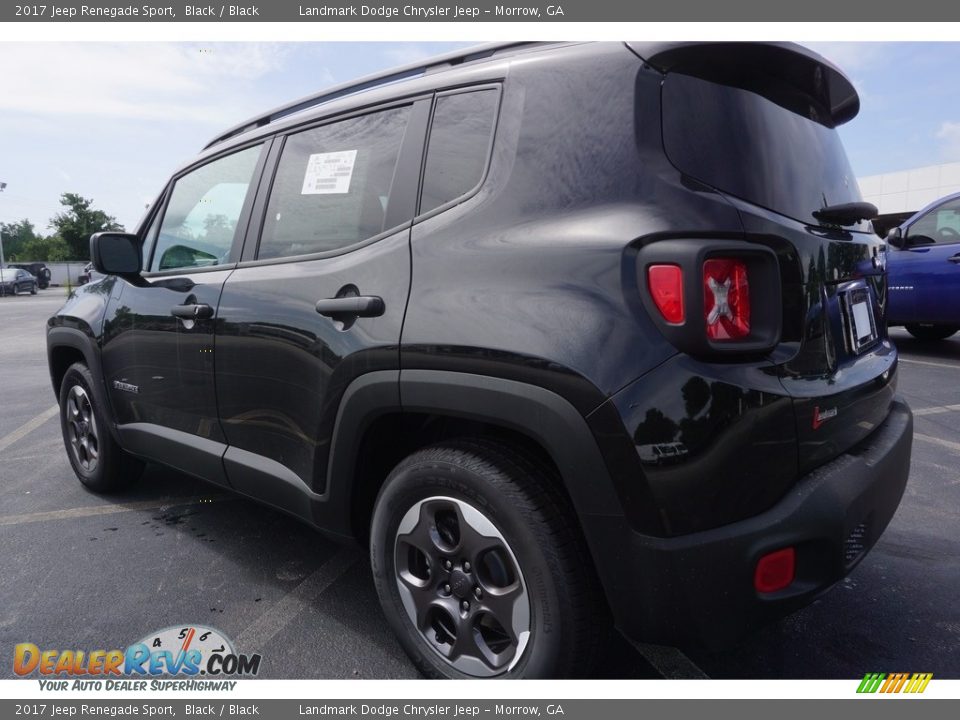 2017 Jeep Renegade Sport Black / Black Photo #2