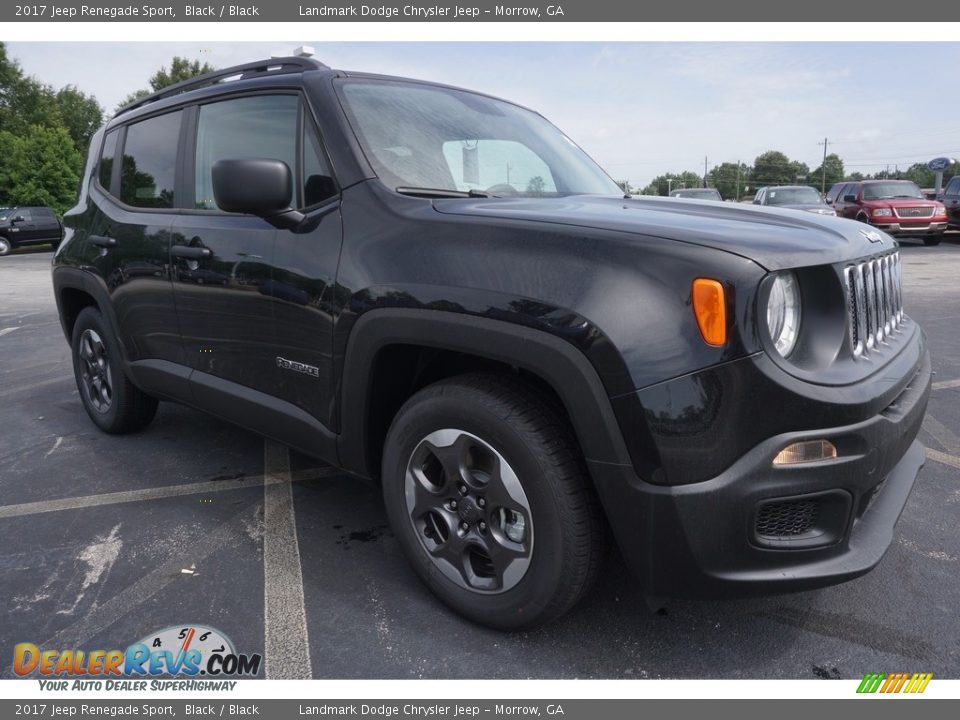 2017 Jeep Renegade Sport Black / Black Photo #4