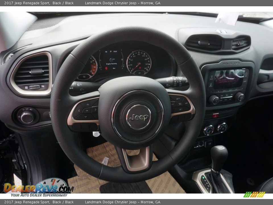 2017 Jeep Renegade Sport Black / Black Photo #7