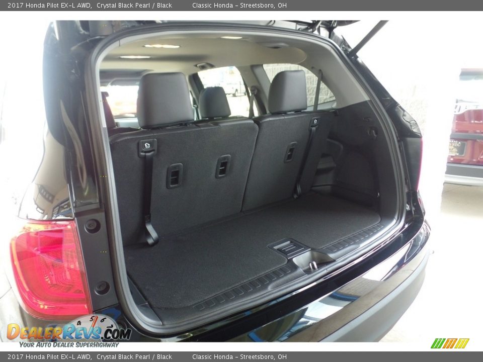 2017 Honda Pilot EX-L AWD Crystal Black Pearl / Black Photo #14