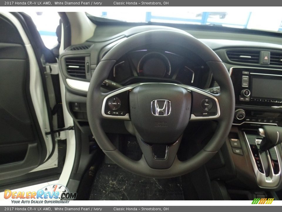 2017 Honda CR-V LX AWD White Diamond Pearl / Ivory Photo #10