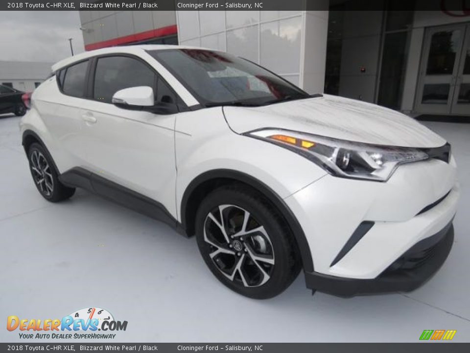 2018 Toyota C-HR XLE Blizzard White Pearl / Black Photo #1