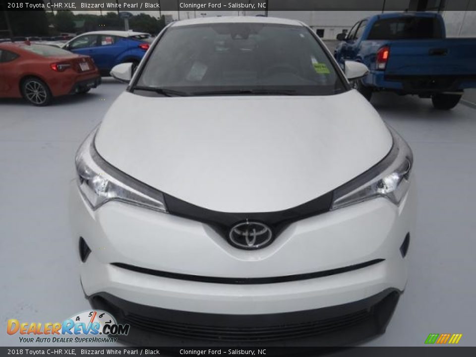2018 Toyota C-HR XLE Blizzard White Pearl / Black Photo #2