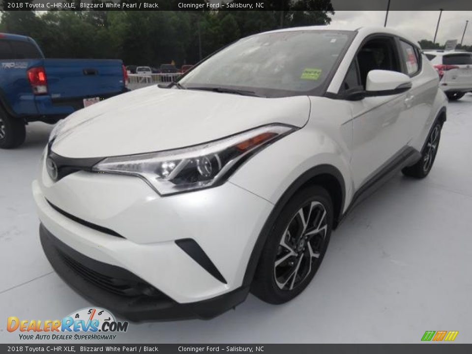 2018 Toyota C-HR XLE Blizzard White Pearl / Black Photo #3