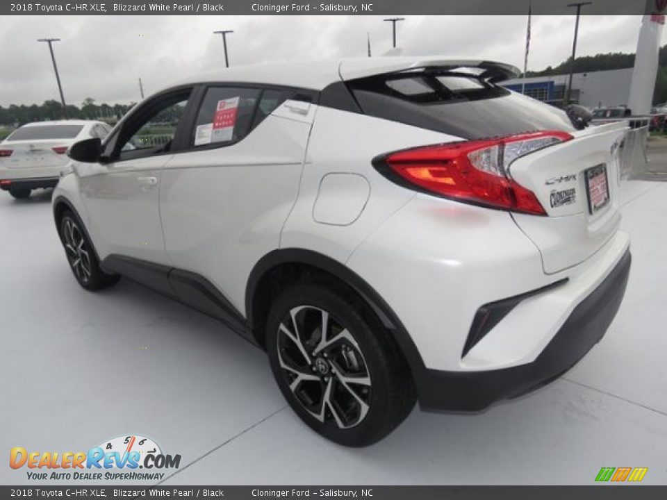 2018 Toyota C-HR XLE Blizzard White Pearl / Black Photo #4