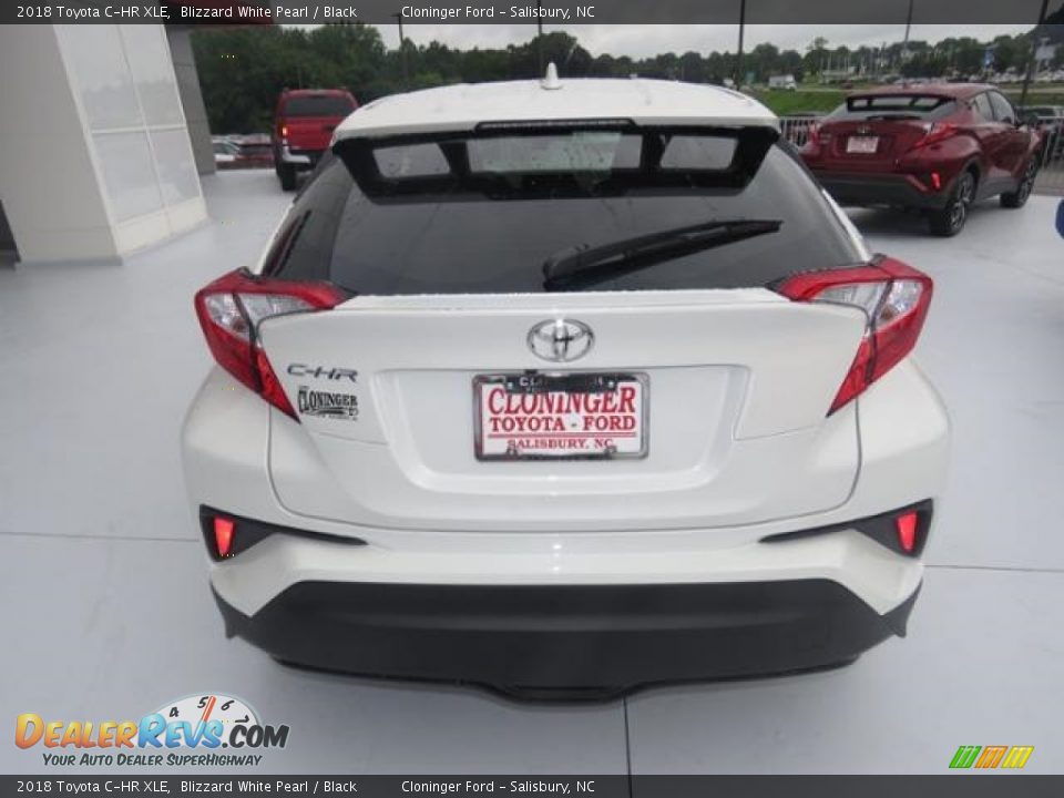 2018 Toyota C-HR XLE Blizzard White Pearl / Black Photo #5