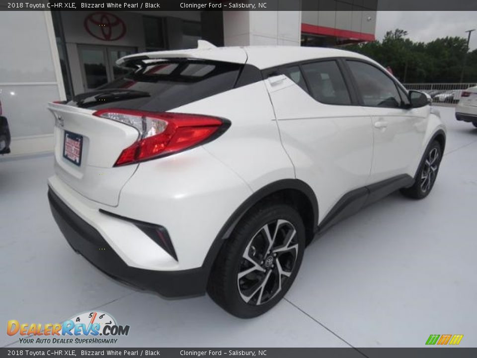2018 Toyota C-HR XLE Blizzard White Pearl / Black Photo #6