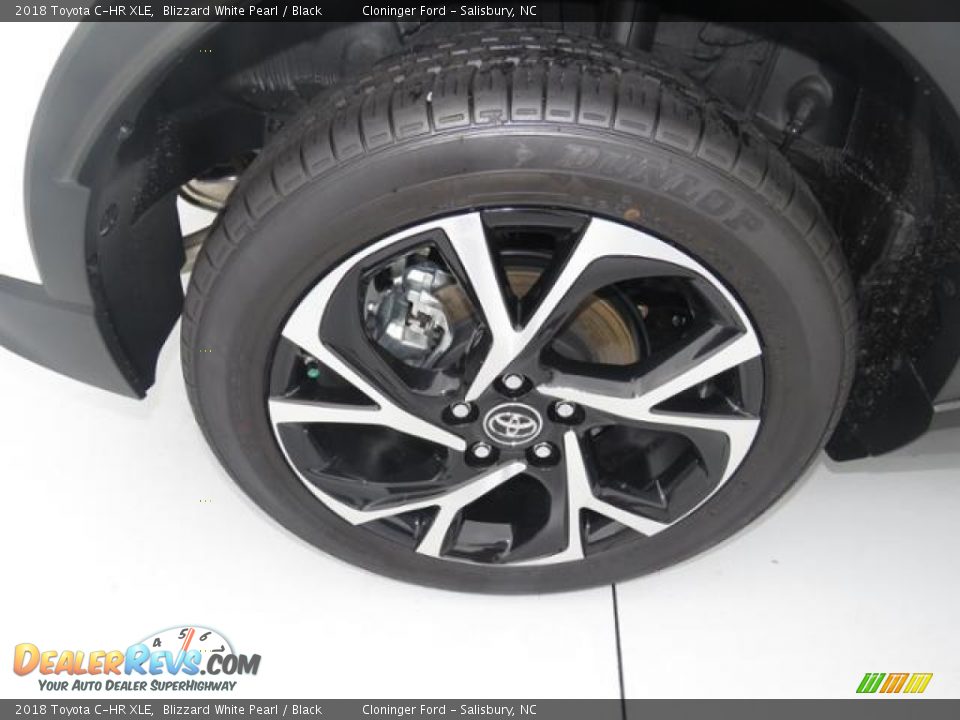 2018 Toyota C-HR XLE Blizzard White Pearl / Black Photo #7