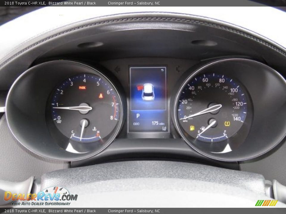 2018 Toyota C-HR XLE Blizzard White Pearl / Black Photo #15