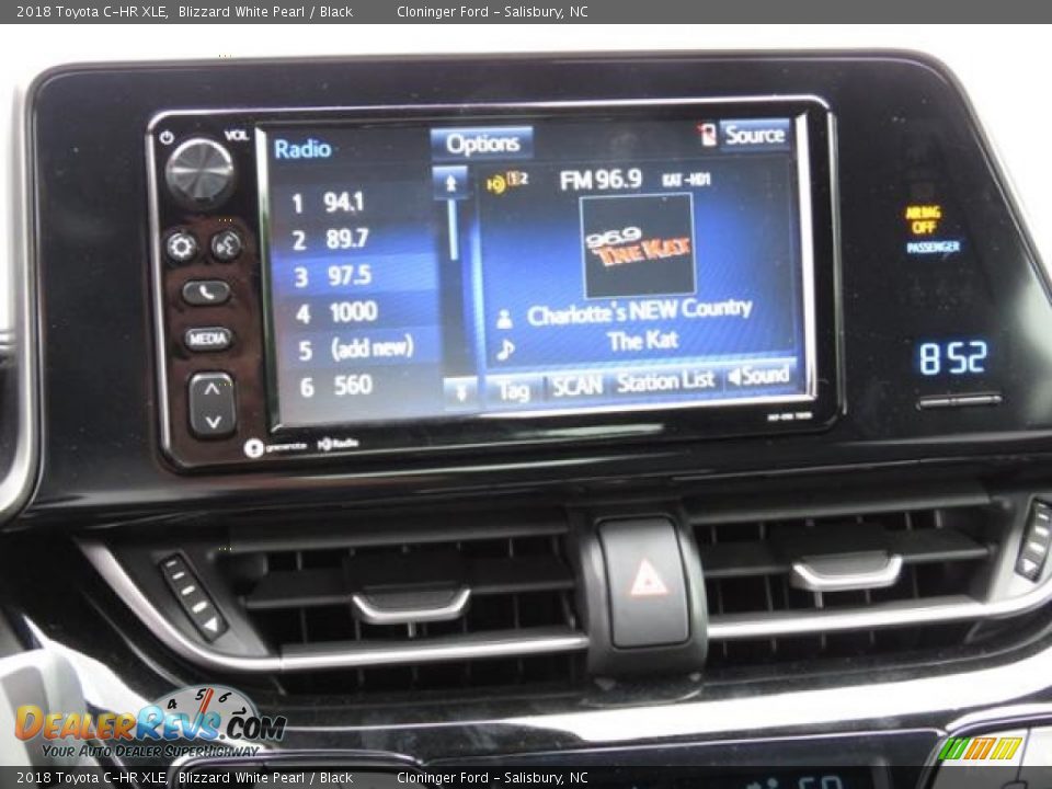 2018 Toyota C-HR XLE Blizzard White Pearl / Black Photo #16