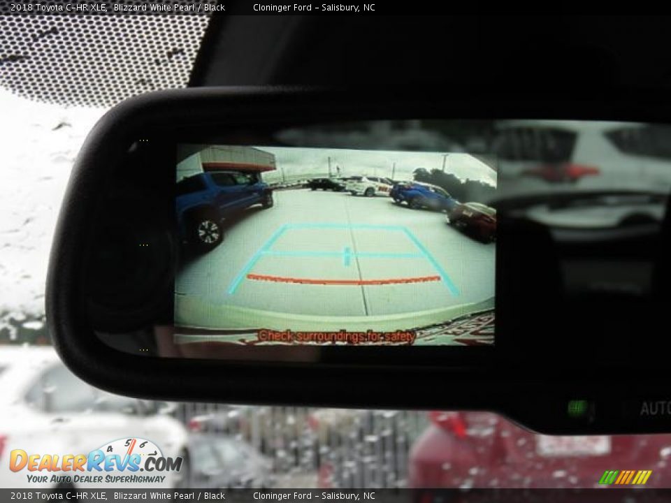 2018 Toyota C-HR XLE Blizzard White Pearl / Black Photo #17