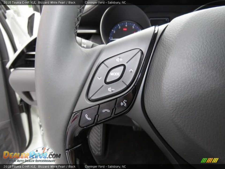 2018 Toyota C-HR XLE Blizzard White Pearl / Black Photo #20