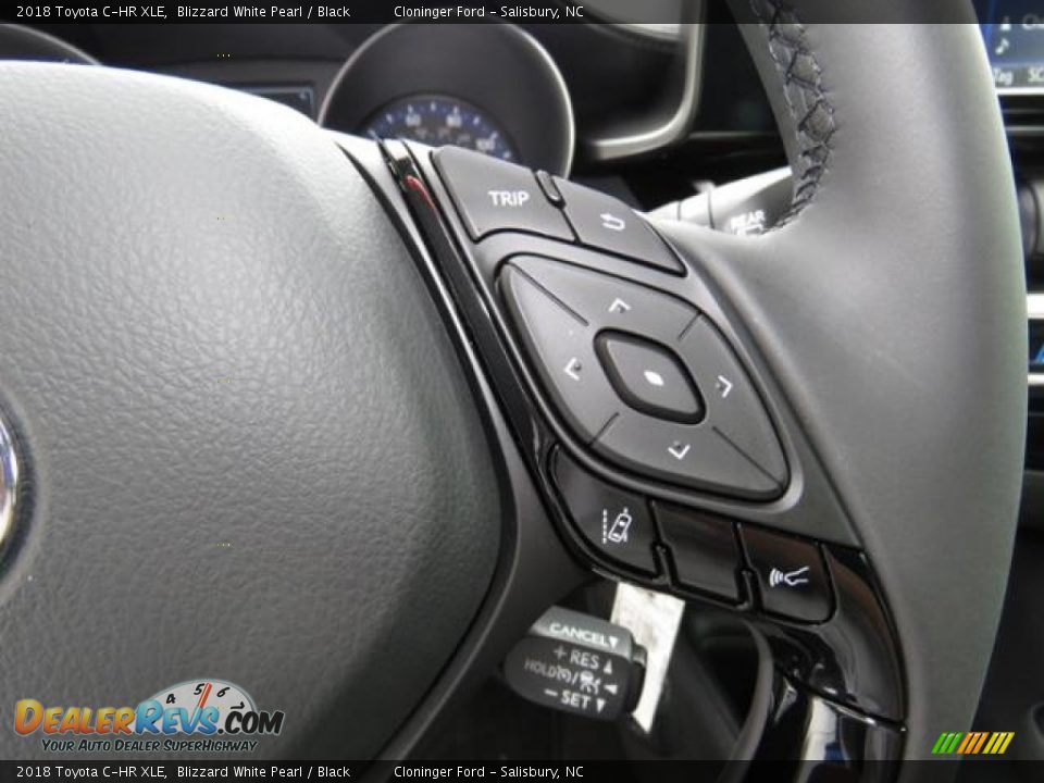 2018 Toyota C-HR XLE Blizzard White Pearl / Black Photo #21