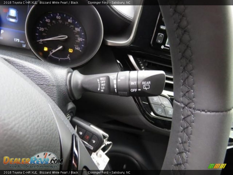 2018 Toyota C-HR XLE Blizzard White Pearl / Black Photo #23
