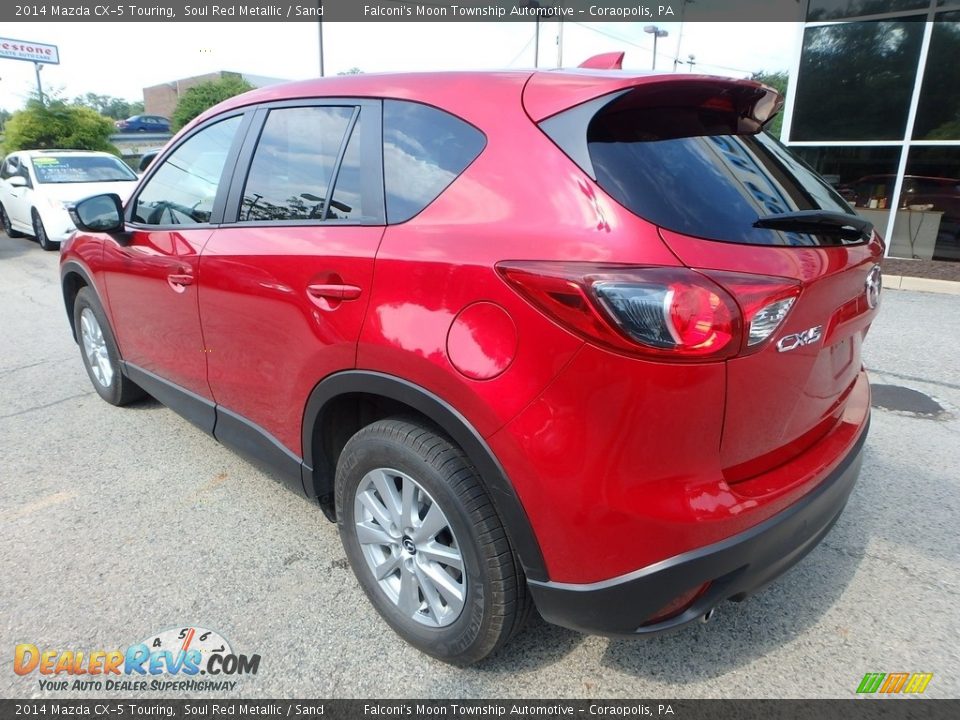 2014 Mazda CX-5 Touring Soul Red Metallic / Sand Photo #3