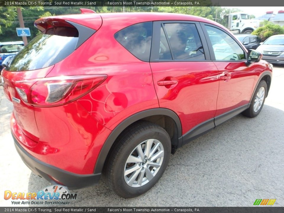 2014 Mazda CX-5 Touring Soul Red Metallic / Sand Photo #6