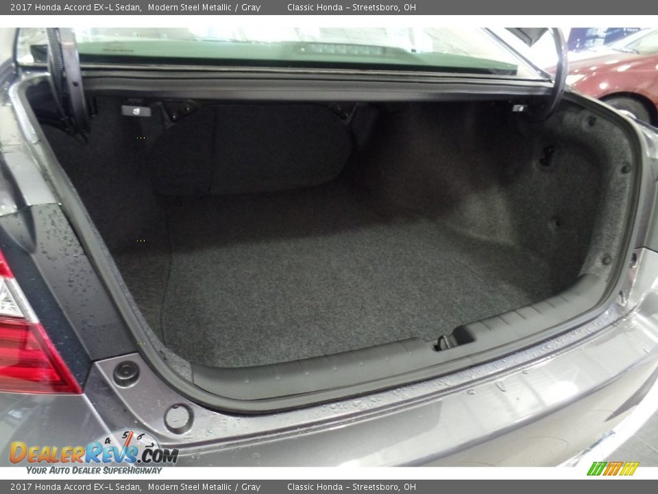 2017 Honda Accord EX-L Sedan Modern Steel Metallic / Gray Photo #14