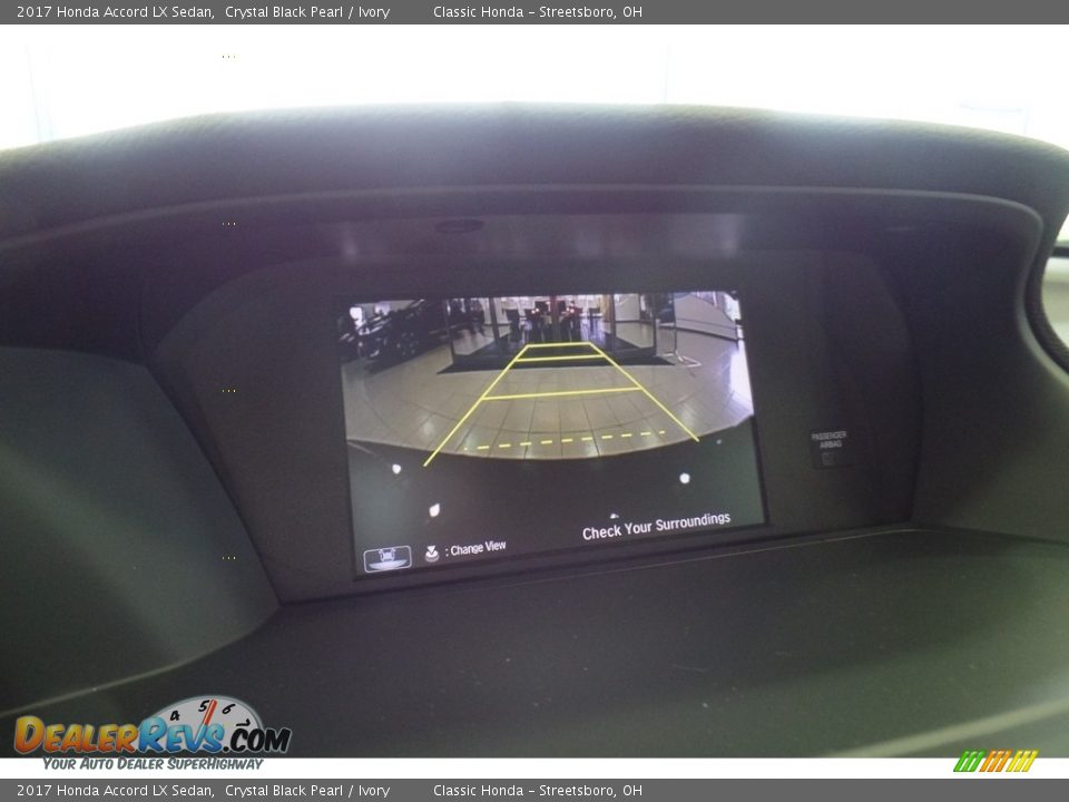2017 Honda Accord LX Sedan Crystal Black Pearl / Ivory Photo #13