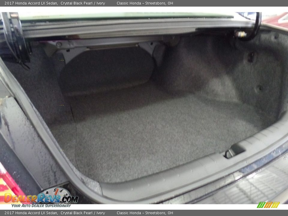 2017 Honda Accord LX Sedan Crystal Black Pearl / Ivory Photo #15