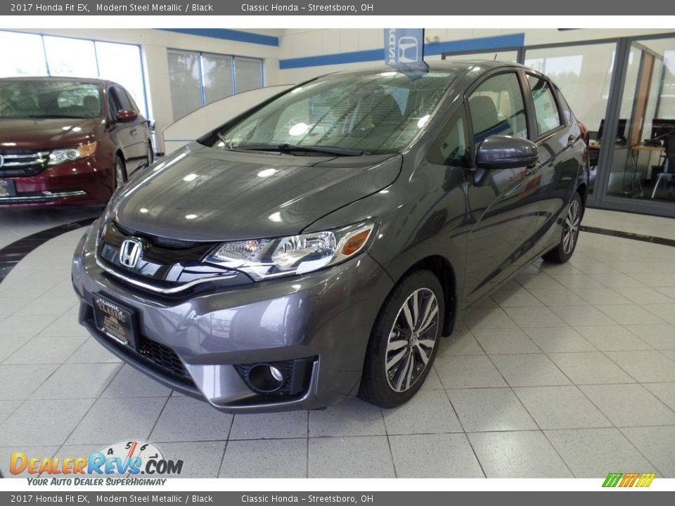 2017 Honda Fit EX Modern Steel Metallic / Black Photo #1